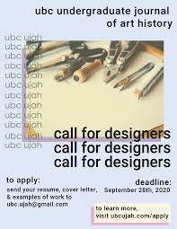If you applied for a job and haven't heard from the recruiter or hiring manag. Ubc Undergraduate Journal Of Art History Ujah å¸–å­ Facebook