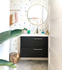 In any home, glass doors in the kitchen, bathroom, or any other room immediately stand out. Ikea Hack How To Reface A Vanity A Kailo Chic Life