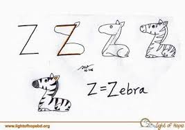 If you can't make them sit and write the alphabets, make them learn by fun. Vom Z Zum Zebra Alphabet Drawing Drawing For Kids Easy Drawings For Kids