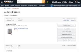 Amazon will also send you an email confirming the order has been cancelled. How To Find Archived Orders On Amazon Techcult