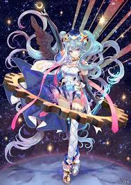 初音ミク 月と太陽 ピスケ 仕事募集中的插畫 pixiv hatsune miku miku hatsune
