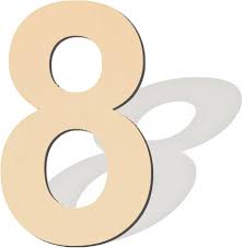 Amazon.com: 17 inch Large Wooden Numbers, Wood Number, Blank Wooden Number,  Wooden Sign Board, Wooden Numbers for Crafts, DIY Projects, Birthday,  Party, Wedding Decorations (Number 8)