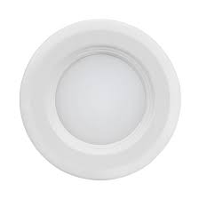 I installed 7 of them in my vaulted ceiling. Utilitech Round Recessed Light With Baffle Led 3 In Matte White 20360 001 Rona