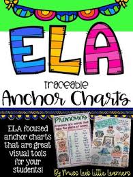 Ela Anchor Charts Bundle Traceable