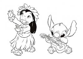 Model stitched two over two on 32 ct. Coloriage Stitch Gratuit A Imprimer