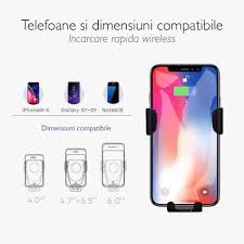 Daca da, haideti sa punem aici toate modelele de telefoane, marci cunoscute da' de curiozitate, ce te intereseaza pe tine chestia asta ?! Incarcator Wireless De Masina Loowoko Q12 Auto Cu Prindere In Grila De Ventilatie 10w Fast Charge Mecanic Compatibil Samsung Apple Huawei Sony Nokia Xiaomi Lenovo Oppo Negru