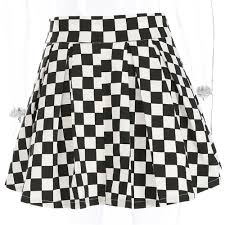 Lined split tennis mini skirt. Black And White Checkered Tennis Skirt Flash Sales 58 Off Www Pegasusaerogroup Com