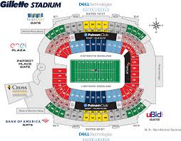 The official new england patriots facebook page. Patriots Seating Chart Gillette Stadium