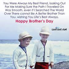 In 2020, brothers day lands on a sunday. National Brother S Day Wishes Happy Brother S Day Status Quotes