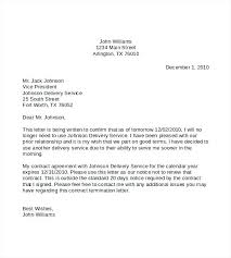 Termination of providers letter is written to terminate any service settlement between two or extra events. Sample Letter Of Termination Of Contract Service Apparel Dream Inc