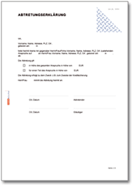 Sie können also unterschiedliche arten von forderungen an einen gläubiger übertragen. Abtretungserklarung Allgemein At Vertrag Download