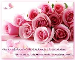 Majoritatea oamenilor sărbătoresc această zi în familie, cu prietenii, fac o masă bogată sau merg la restaurant. O Zi Frumoasa Sfanta Maria Felicitari Ele Ro