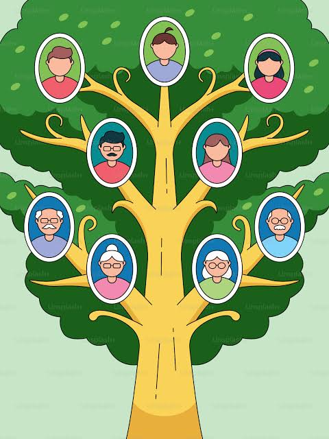 A family tree with a bunch of people on it - Vector Illustration on  Unsplash+