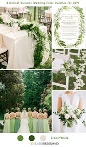 8 Fresh And Hottest Summer Wedding Color Palettes For 2019 Summer Wedding Colors Wedding Color Palette Summer Wedding Colors