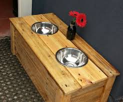 Doggy Dining Table Dog Furniture Diy Dog Toys Dog Food Bowl Stand