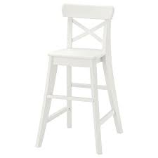 Ingolf كرسي صغير أبيض Ikea