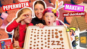 Saar en janna gaan naar buiten om met. De Zoete Zusjes Het Beste Pepernoten Recept Van De Wereld Diy Zelf Chocolade Pepernoten Maken Kinderfilmpjes