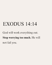Stop all that worrying , God won't let you fail 🙏🏽
