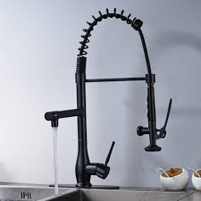 oil rubbed bronze kitchen faucet single