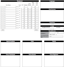 These character sheets are the best way for you to keep track of your characters' growth and evolvement during the game. Star Wars Saga Edition Character Sheet Roll20 Wiki