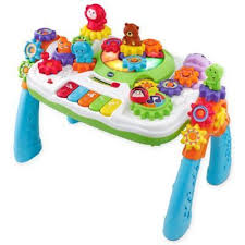 Vtech Gearzooz 2 In 1 Jungle Friends Gear Park Activity Table Buybuy Baby In 2020 Vtech Learning Toys For Toddlers Toys For Boys