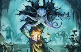 It's the space under my bed and yes that is a (one) cookie monster hanging from my bed and a otamatone and i have 3 skulls one of. Wallpaper Mushrooms Cave Goblins The Illithid Images For Desktop Section Fantastika Download