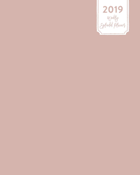 Check spelling or type a new query. 2019 Weekly Splendid Planner Simple Soft Muted Mauve Pink Solid Plain Color Dated Calendar Schedule Book Planners Splendid Amazon Co Uk Books