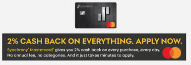Synchrony bank mostly issues store credit cards , which only work at the specific retailers they're affiliated with. Synchrony Launches 2 Cash Back Credit Card 150 Signup Bonus Not Yet Publicly Available Doctor Of Credit