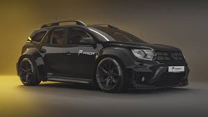 Read the definitive dacia duster 2021 review from the expert what car? Budget Suv Mit Widebody Dacia Duster Breitbau Von Prior Design Auto Motor Und Sport