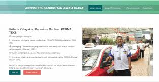 Mulai 29 april 2020 ini, agensi pengangkutan awam darat (apad), jabatan pengangkutan jalan (jpj) dan lembaga pelesenan kenderaan perdagangan (lpkp) sabah & sarawak akan membuka perkhidmatan kaunternya. Semakan Bantuan Permai Rm500 Untuk Pemandu Teksi Bas E Hailing