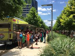 Mobile food preparation vehicle and enclosed trailer*. Dallas Food Trucks Klyde Warren Park Food Truck On The Road Eats