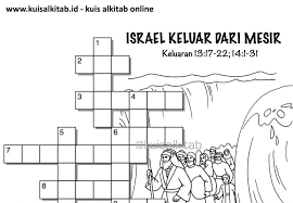 Sehingga para sahabat bisa mengerti dan memahami soal dan jawaban tts yang kami posting untuk anda. Teka Teki Silang Alkitab Israel Keluar Dari Mesir Kuis Alkitab