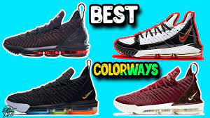 The lebron 16 is king james' sixteenth sneaker and while it isn't new it's pretty great. Top 10 Nike Lebron 16 Colorways Youtube