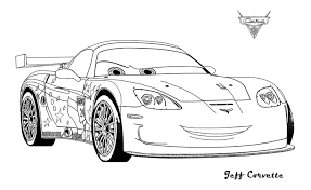 Free printable snow truck coloring page. Fighting Boredom During Lockdown How About Some Corvette Coloring Pages Corvette Sales News Lifestyle