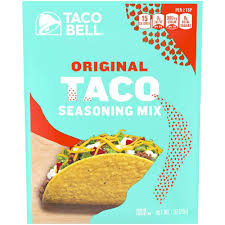 Food database and calorie counter. Buy Taco Bell Taco Seasoning Mix American Food Shop