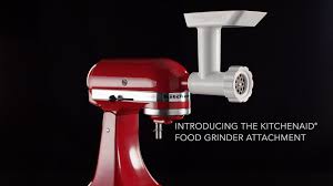 kitchenaid food grinder stand mixer