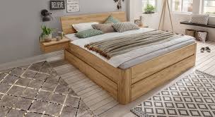 Ehebett aus wildeiche massivholz modern. Bio Vollholzbett Kernbuche Mit Schubkasten Thurgau Metallfrei