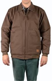 Ben Davis Fleece Sherpa Lined Jacket Brown