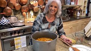 Chicken, potatoes, carrot, and cabbage combine to make this hearty soup with a delicious broth that's perfect for a weeknight meal. Paula Deen Quarantine Cooking Homemade Vegetable Beef Soup Facebook