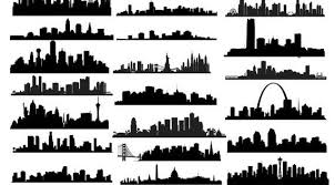 Black And White Denver Skyline Silhouette Us City Skyline Svg Skyline Svg City Scape Us Cities New Etsy In 2020 City Skyline Skyline Svg