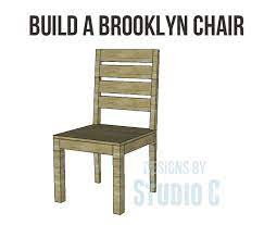 Build A Brooklyn Chair Rustic Dining Furniture Wood Furniture Plans Wood Chairs Bedroom