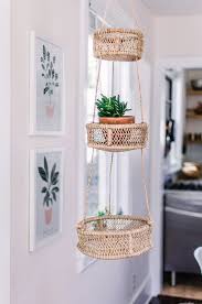 Hanging Fruit Baskets Home Decor 3 Tier Basket Kitchen Hanging Basket Hanging Planter Kitchen Wall Decor Mothers Day Gift Hanging Fruit Baskets Kitchen Wall Decor Diy Home Decor