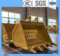 Excavator Accessories Big Stone Screen Bucket/Excavator Grille Bucket with  Teeth Net Fighting for Sale