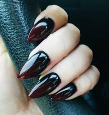 Black And Red Ombre Nails Red And Black Ombre Stiletto Acrylic Nails Red Ombre Nails Ombre Acrylic Nails Red Acrylic Nails