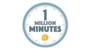 Easy min to hr conversion. 1 Million Minutes Pledge Your Time To Help End Loneliness Good Morning Britain