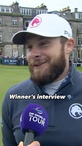 A speechless Tyrrell Hatton., #dunhilllinks