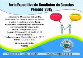 Resultado de imagen de Rendicion de Cuentas