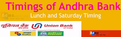 Enter all the required details like: Timings Of Andhra Bank Lunch And Saturday Timings Working Hours