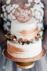 Although i use the thickest i. Romantic Copper Metallic Blush Wedding Ideas Winter Wedding Cake Metallic Wedding Cakes Gold Wedding Cake