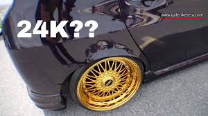 Tayar kereta anda boleh guna dan pakai. The Purple Alza Stance With Gold Rims Mega Gathering 2k16 Closeup Video Youtube